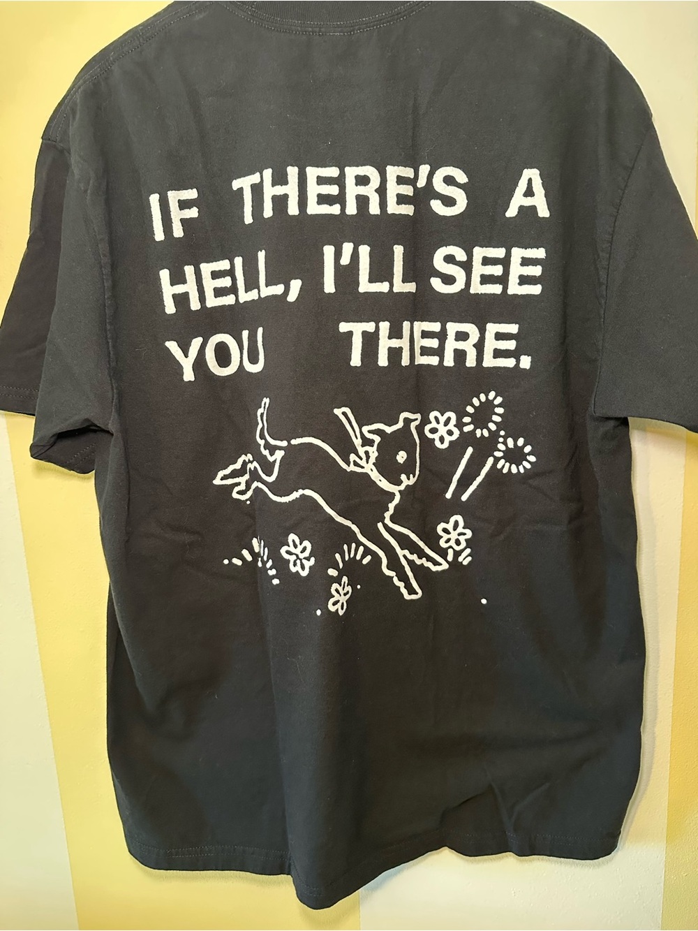 Poppy Little Lamb If There’S A Hell I’Ll See You There T-Shirt Unisex XL - Picture 4 of 7